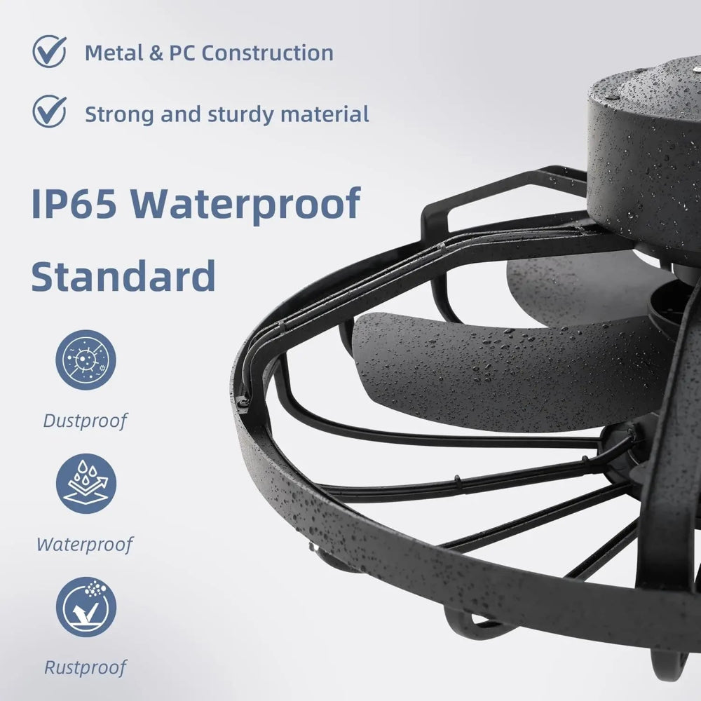 Ceiling Fan Cooling Remote Control Outdoor Patio Reducer - Image 5