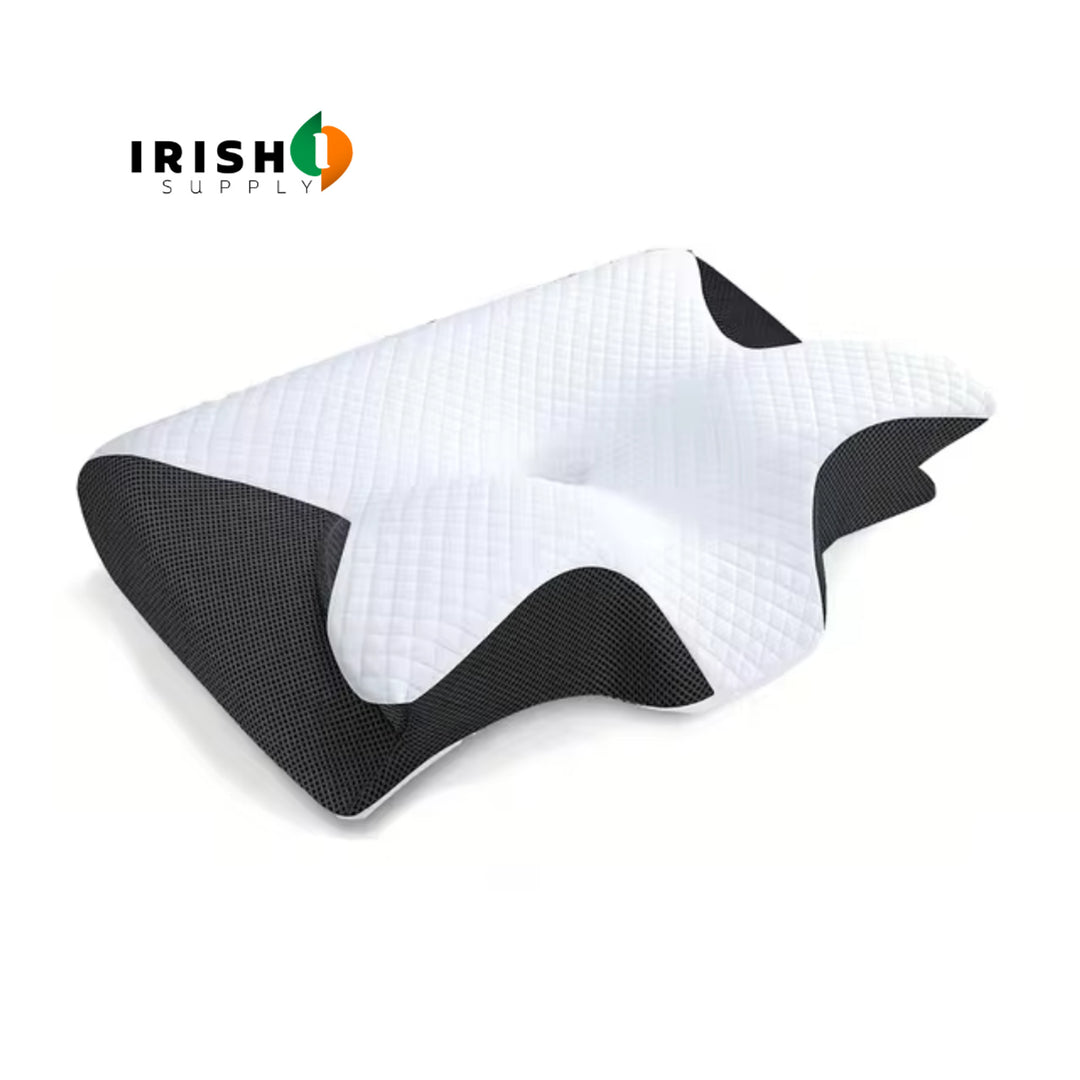 Cervical Pillow Ergonomic Memory Foam Neck Support For Side Sleepers Pain Relief With Contoured Shape And Breathable Cover - Image 10
