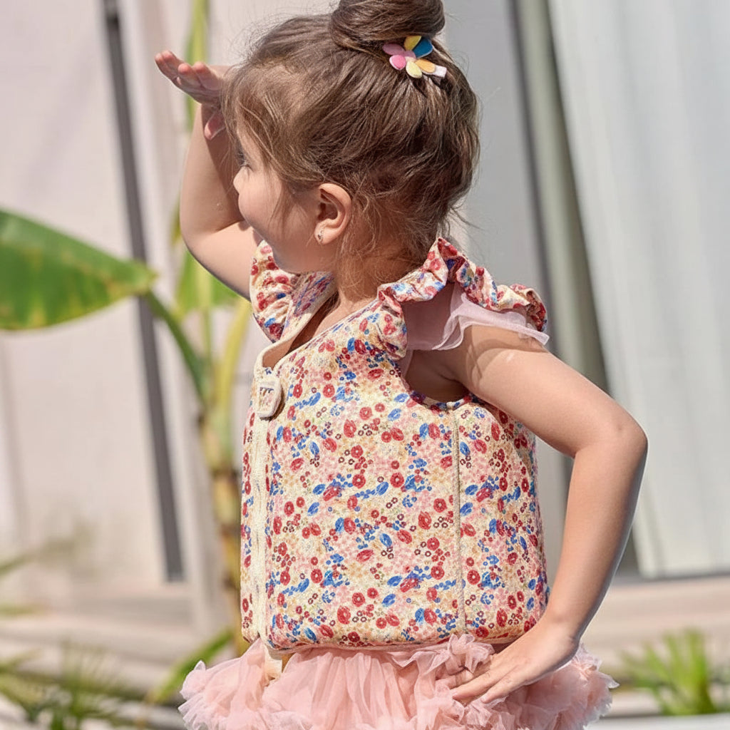 Children's Swim Vest Adjustable Safety Floatation Gear - Image 3