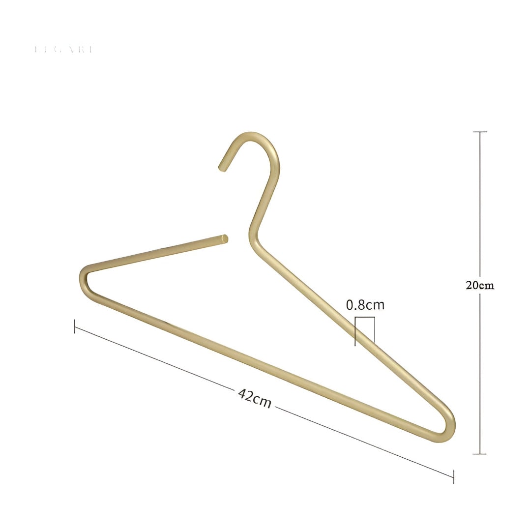 Clothing Hangers Space-Saving Matte Finish Durable Design - Image 8