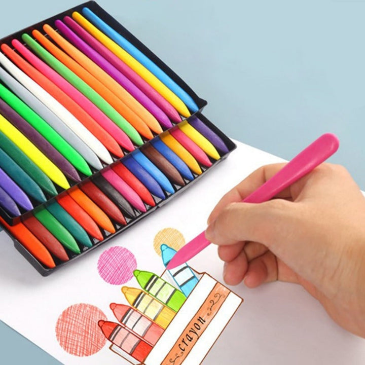 Coloring Crayons Washable Art Crayons Creative Fun - Image 1
