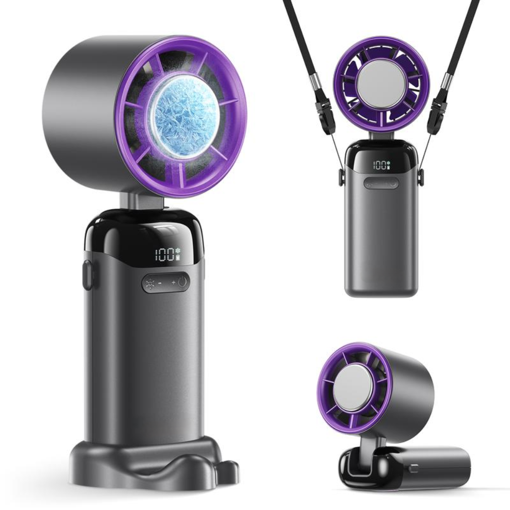 Cooling Portable Fan Handheld Fan USB Rechargeable - Image 1