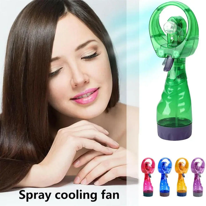 Cooling Portable Handheld Fan Mist Spray Rechargeable - Image 3