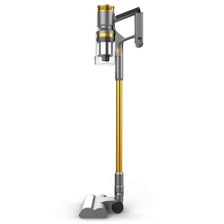 Cordless Vacuum Cleaner Stick With Detachable Handheld Unit In Grey And Gold - Image 5