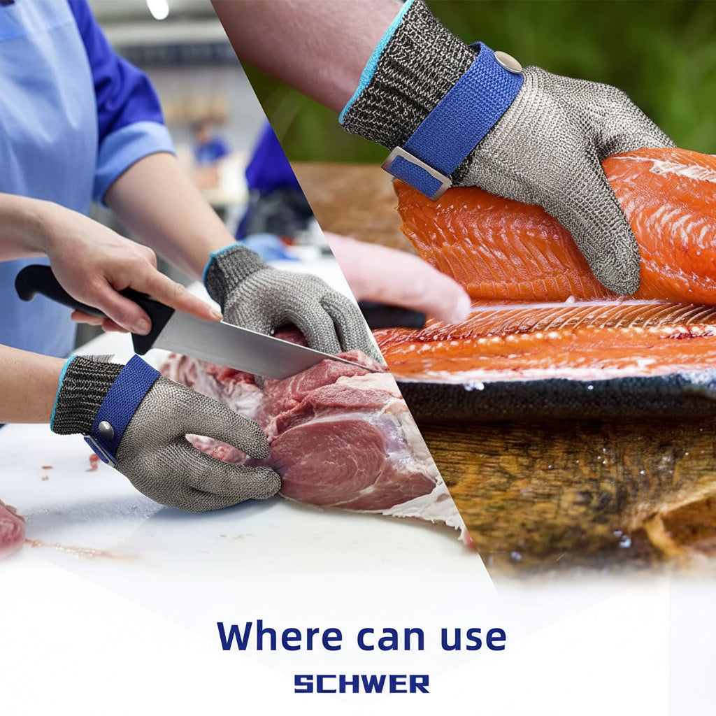 Cut Resistant Gloves Kitchen Safety Multi-Purpose Use - Image 11