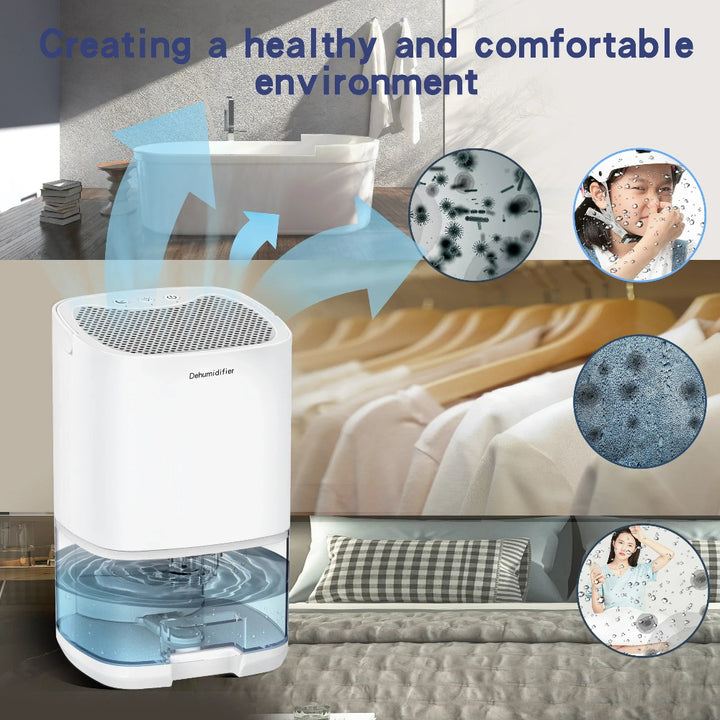 Dehumidifier Portable Compact Home Air Quality - Image 3