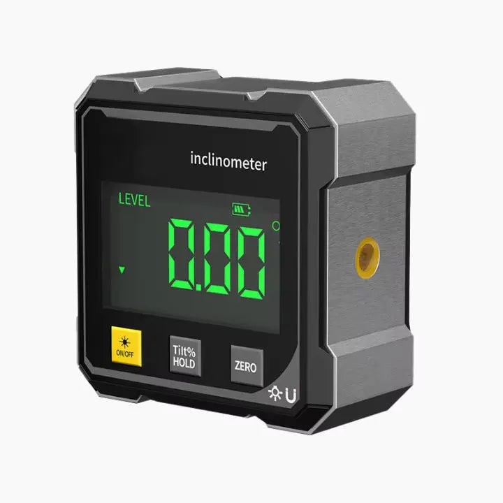 Digital Inclinometer Angle Finder With Laser Level Tool And Backlit Display - Image 7