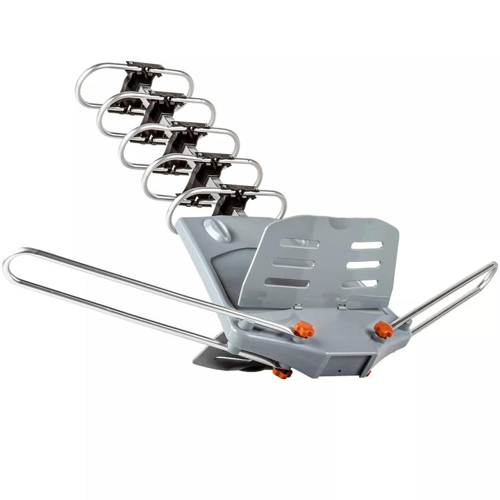 Digital TV Antenna Long Range Motorized Outdoor Amplifier 150 Mile Silver - Image 12