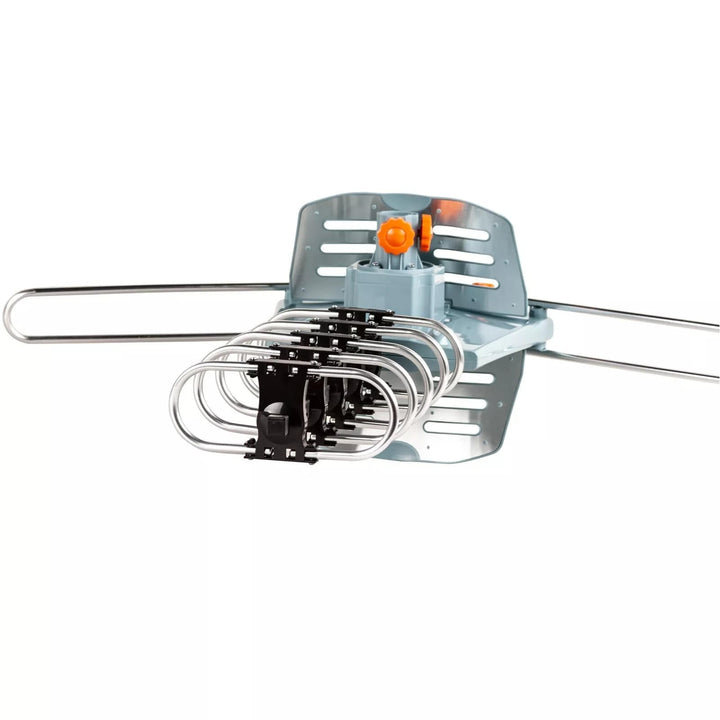 Digital TV Antenna Long Range Motorized Outdoor Amplifier 150 Mile Silver - Image 13