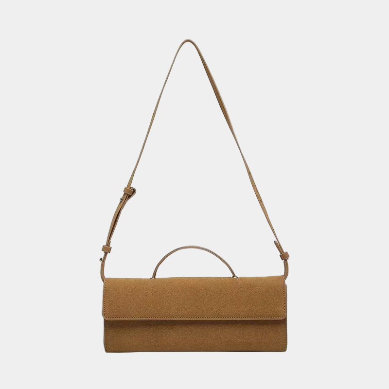 Elegant Moon – Half-Moon Bag in Luxury Suede