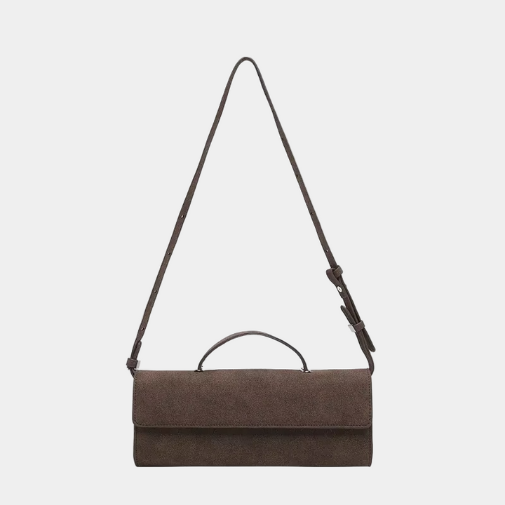 Elegant Moon – Half-Moon Bag in Luxury Suede