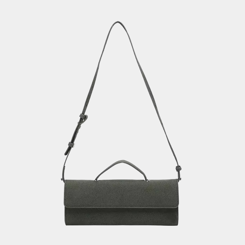 Elegant Moon – Half-Moon Bag in Luxury Suede