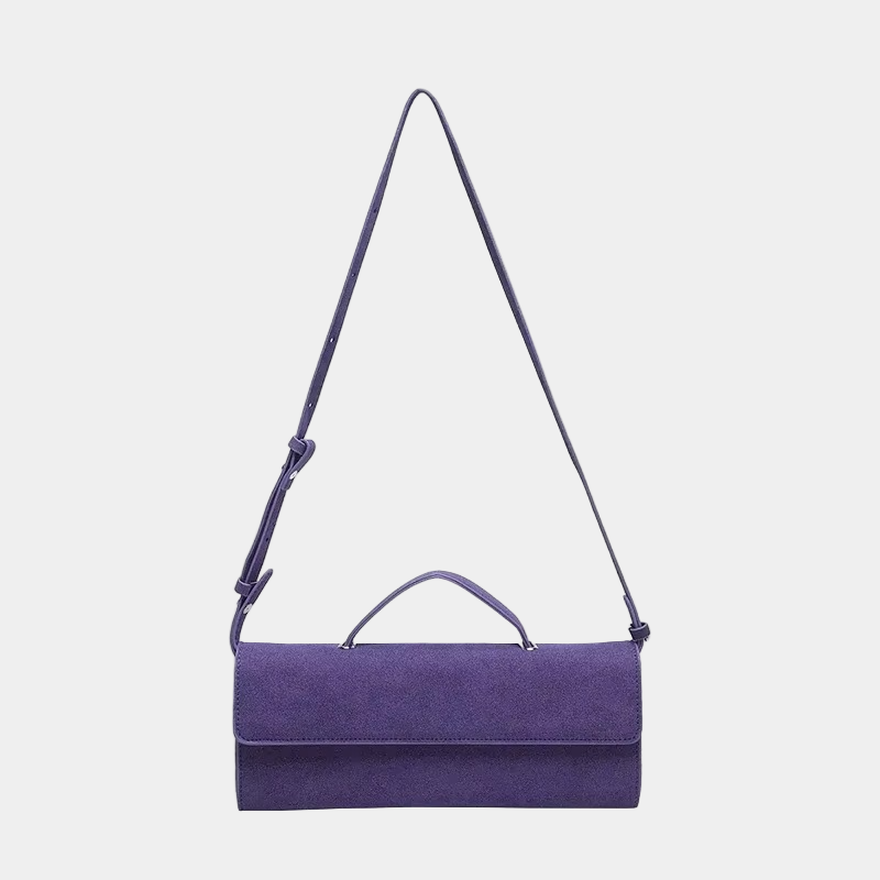 Elegant Moon – Half-Moon Bag in Luxury Suede