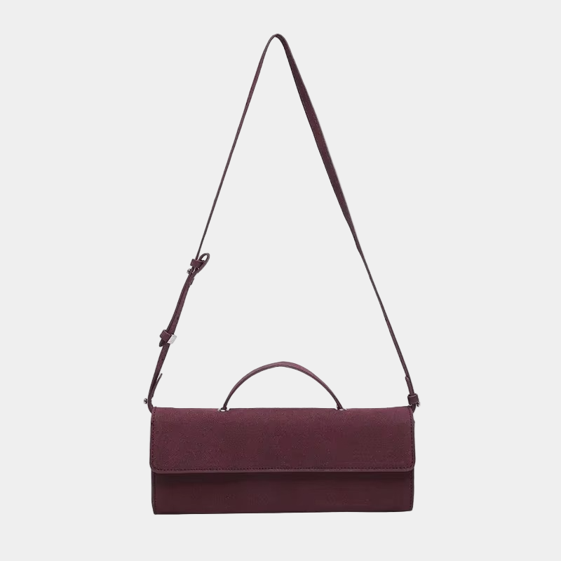 Elegant Moon – Half-Moon Bag in Luxury Suede