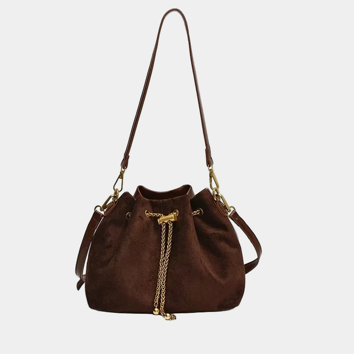 Elegant Moon – Half-Moon Bag in Luxury Suede