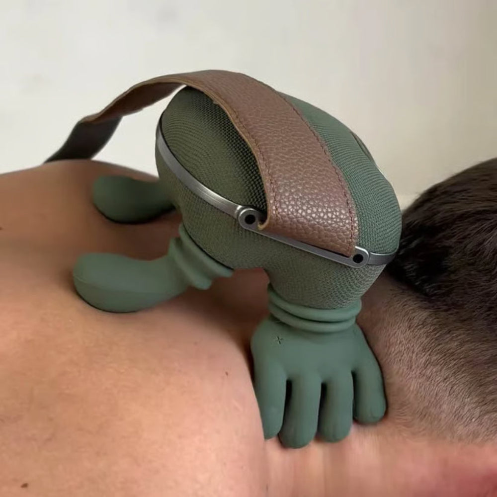 Nackenmassagegerät Wärme Vibration Schmerzlinderung Muskelentspannung