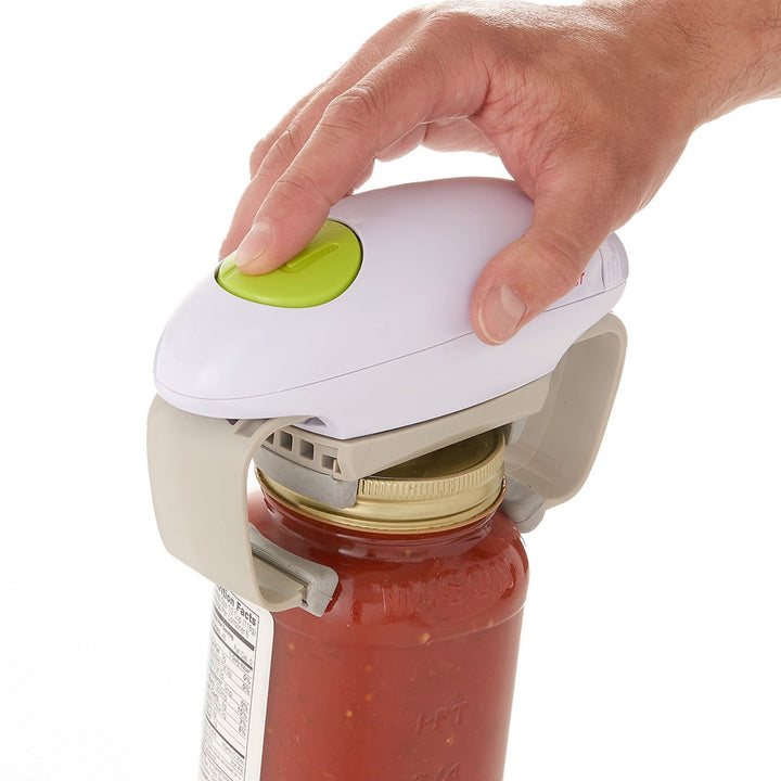 Electric Jar Opener Automatic Handheld Lid Remover With Adjustable Grippers For Seniors - Image 1