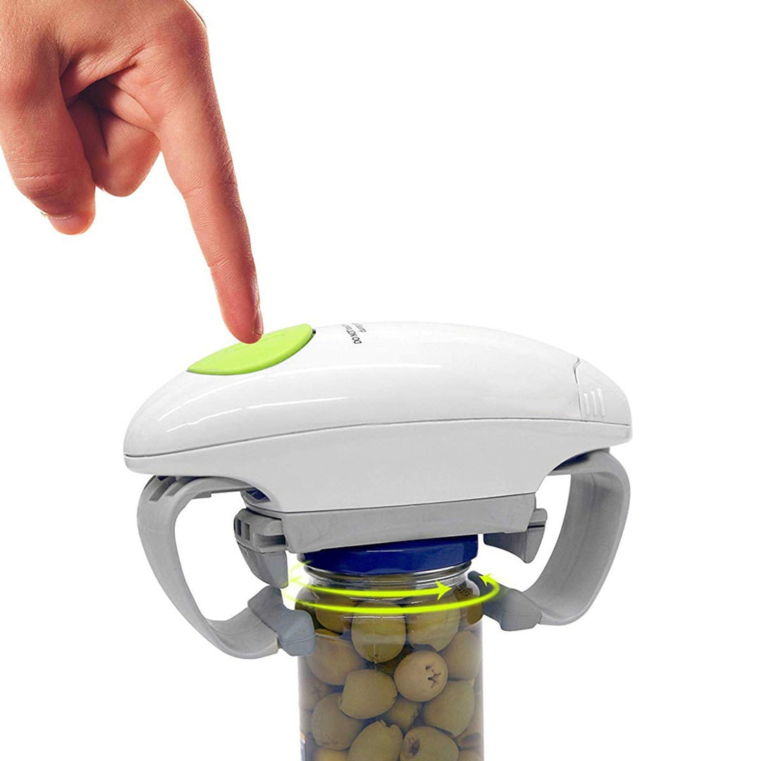 Electric Jar Opener Automatic Handheld Lid Remover With Adjustable Grippers For Seniors - Image 2