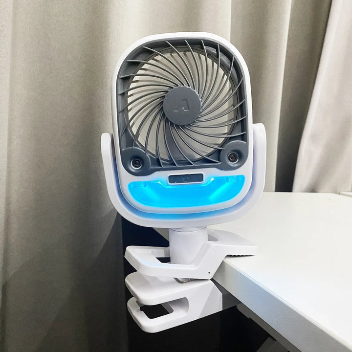 Evaporative Cooler Cooling Portable Fan Foldable Handheld - Image 2