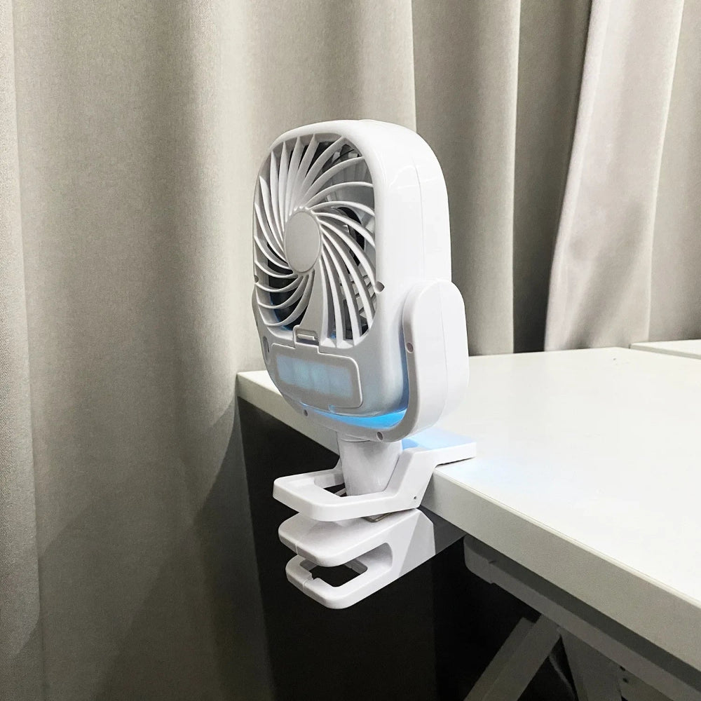 Evaporative Cooler Cooling Portable Fan Foldable Handheld - Image 4
