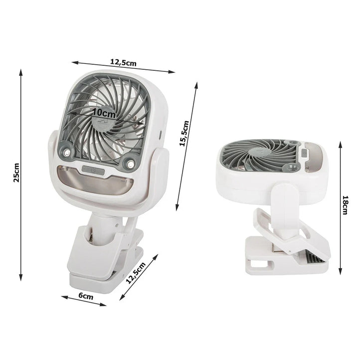 Evaporative Cooler Cooling Portable Fan Foldable Handheld - Image 6