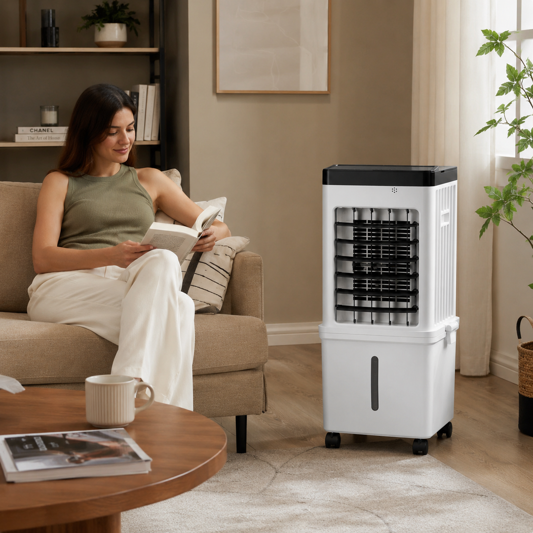 Evaporative Portable Swamp Cooler Cooling Fan - Image 1