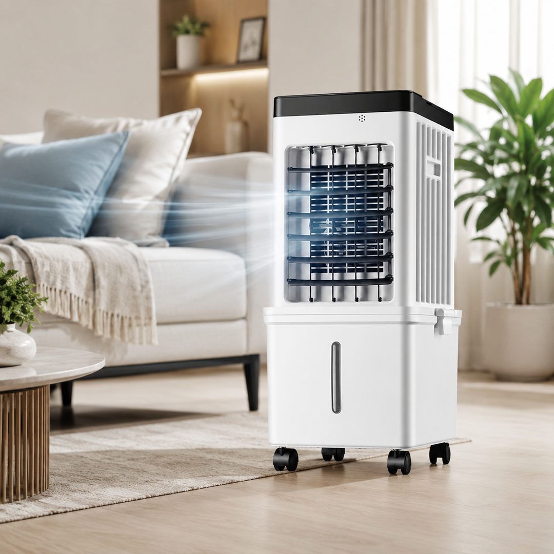 Evaporative Portable Swamp Cooler Cooling Fan - Image 2