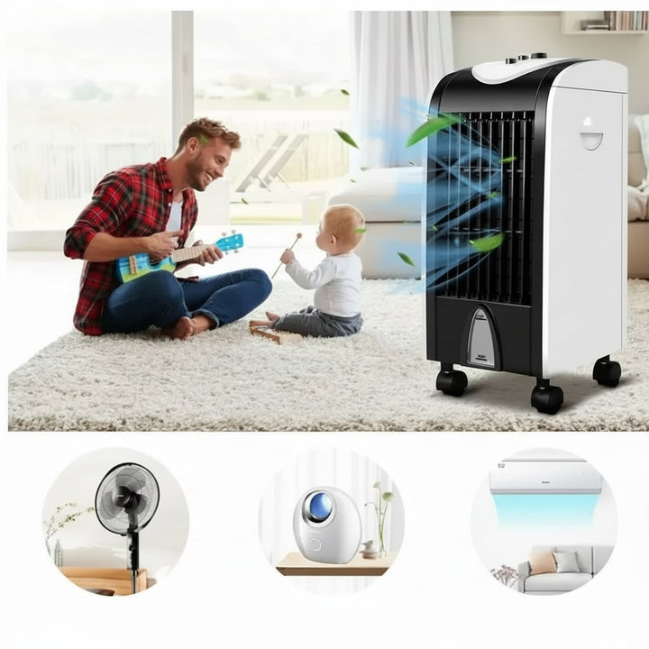 Evaporative Swamp Cooler Quiet Portable Air Conditioner - Image 2