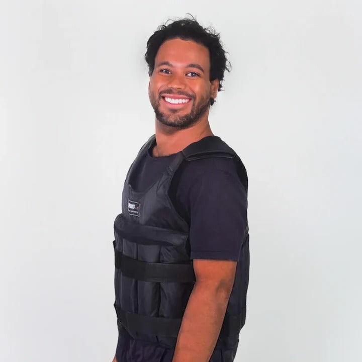 Exercise Weighted Vest Adjustable With Secure Strap System For Bodyweight Training - Image 4
