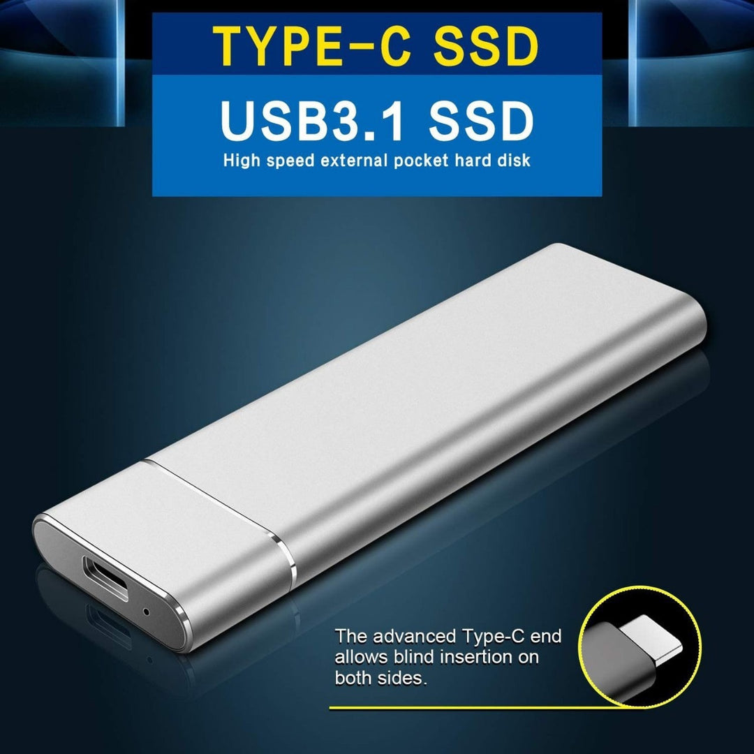 External Ssd Portable Solid State Drive USB 3.1 Type-C 100mb - Image 4