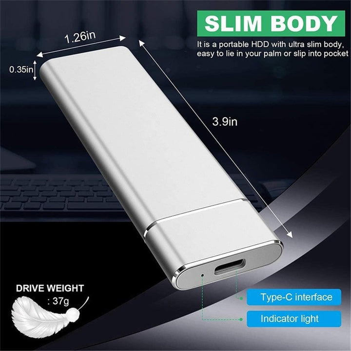 External Ssd Portable Solid State Drive USB 3.1 Type-C 100mb - Image 5
