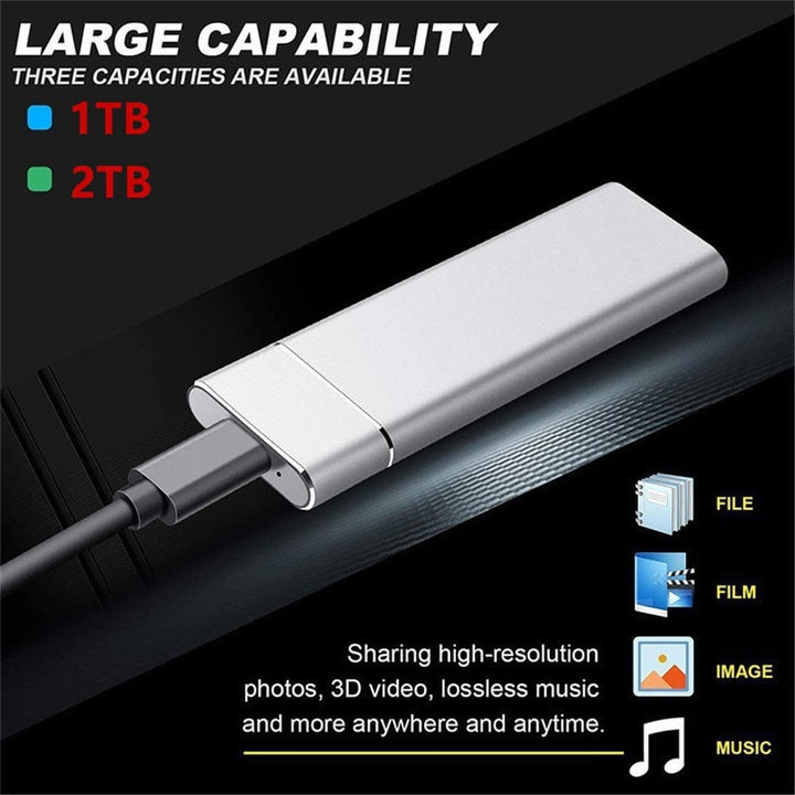 External Ssd Portable Solid State Drive USB 3.1 Type-C 100mb - Image 6