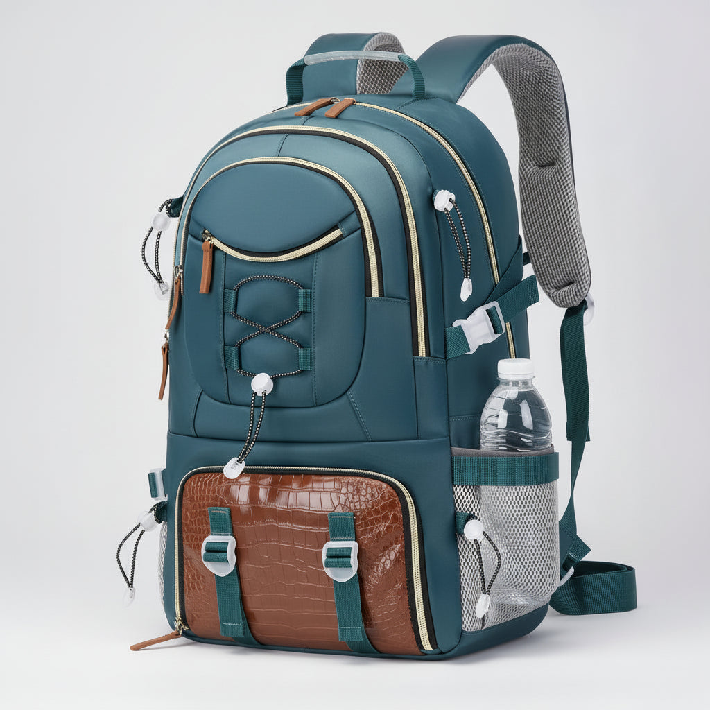 Hiking Backpack USB Charging Adjustable Shoulder Straps