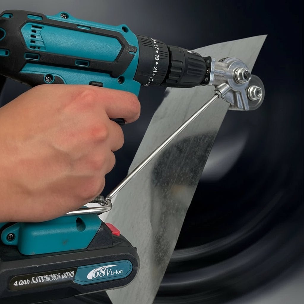 Bohrmaschinenaufsatz Blechschneider Nibbler-Werkzeug