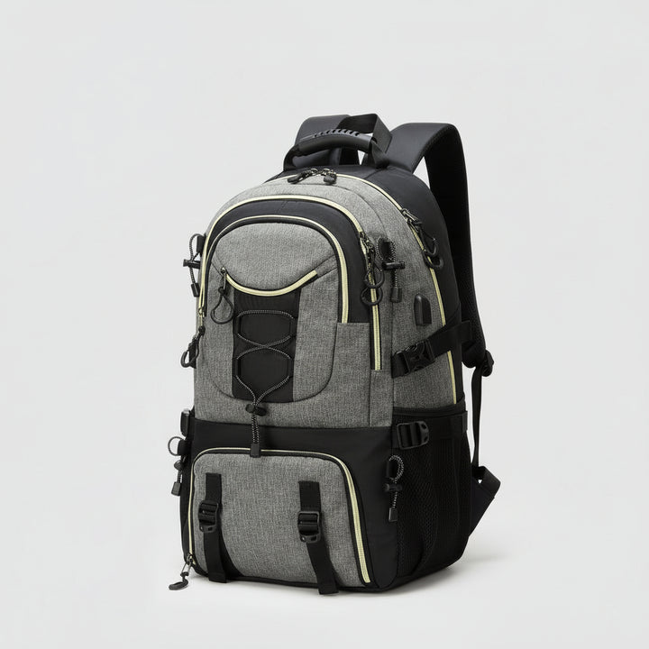 Hiking Backpack USB Charging Adjustable Shoulder Straps