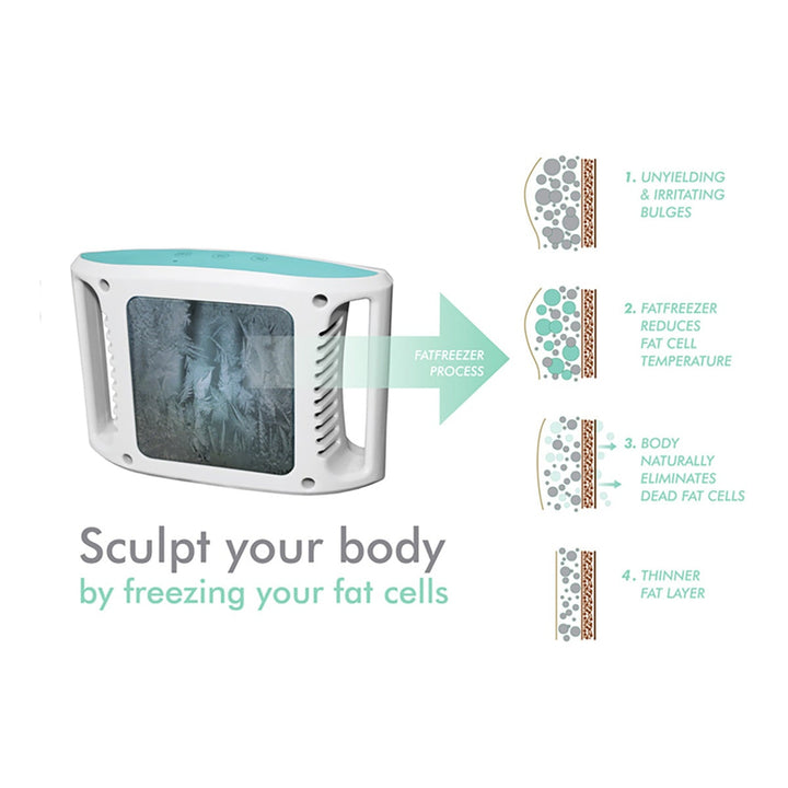 Fat Freezing Device For Non Invasive Reduction With Handheld Cooling Applicator For At Home Body Sculpting - Image 4