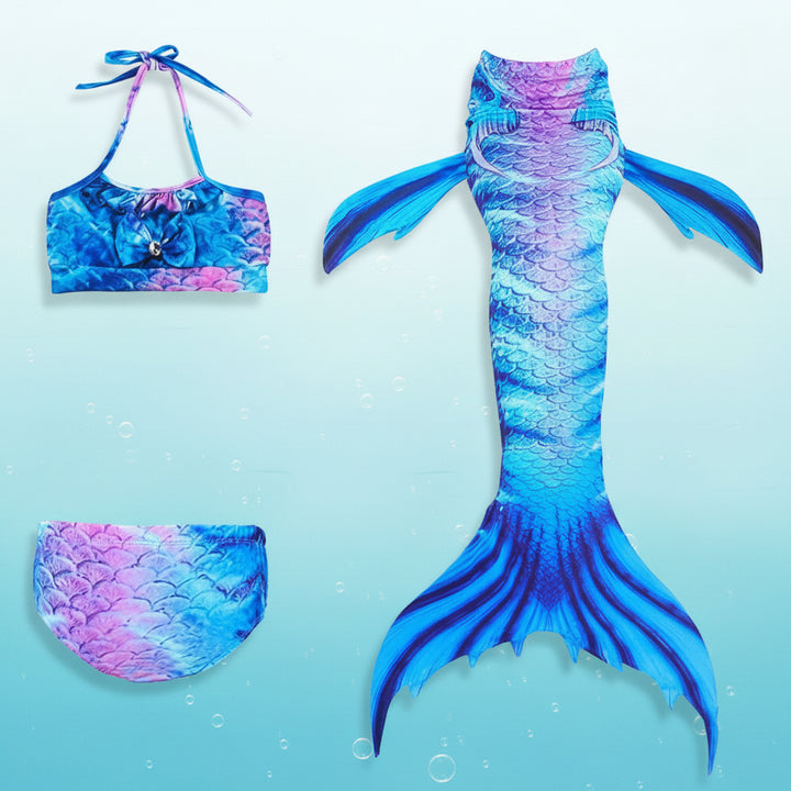 Girls Swimwear Mermaid Costume Fun Swim Set - Image 10