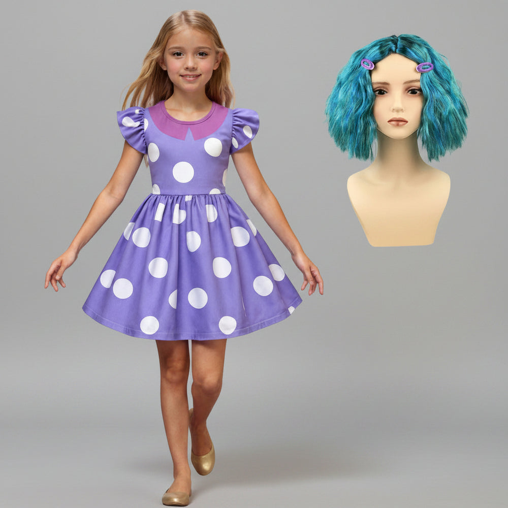 Halloween Costume Character Costume Spotted Dress - Image 2