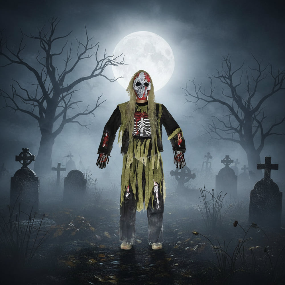 Halloween Costume Death Zombie Cosplay Costume - Image 2