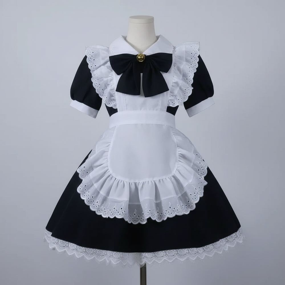 Halloween Costume Halloween Cosplay Halloween Theme Maid Dress - Image 2