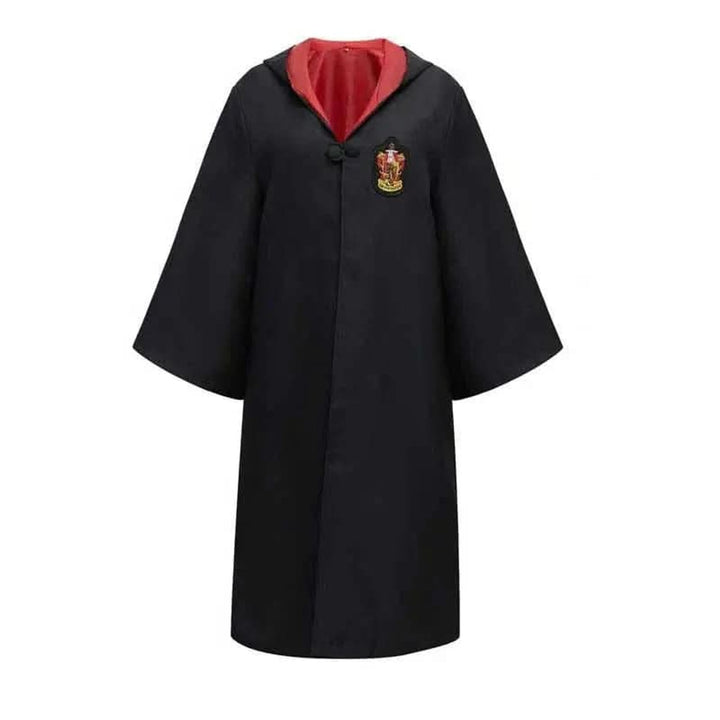 Halloween Costume Relaxed Wizard Robe Button-Front - Image 2
