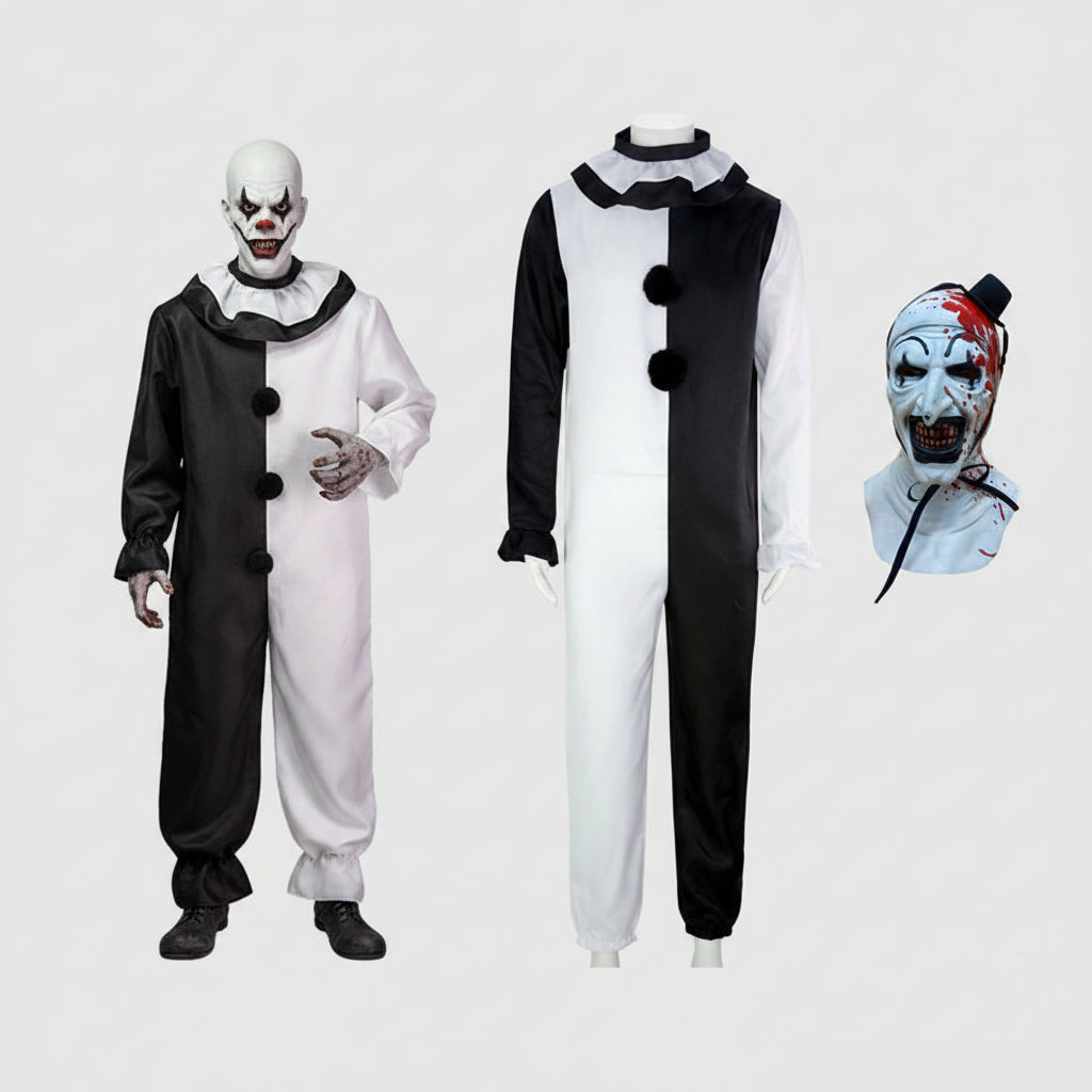Halloween Costumes Clown Carnival Horror Theme - Image 13