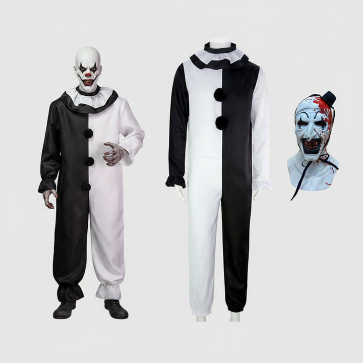 Halloween Costumes Clown Carnival Horror Theme - Image 13