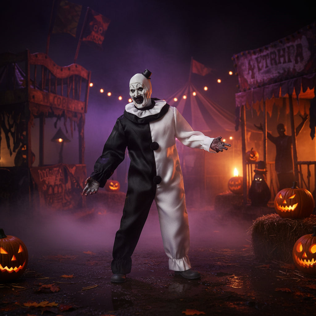Halloween Costumes Clown Carnival Horror Theme - Image 15