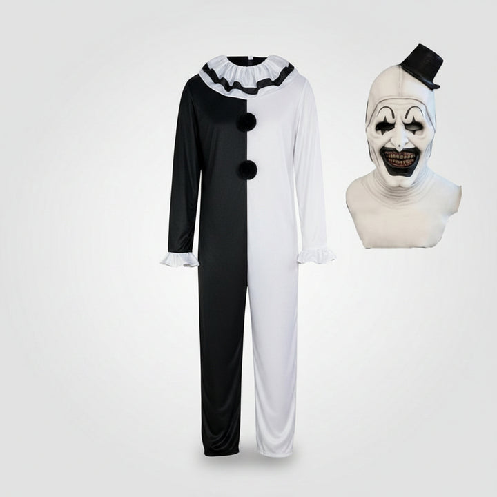 Halloween Costumes Clown Carnival Horror Theme - Image 3