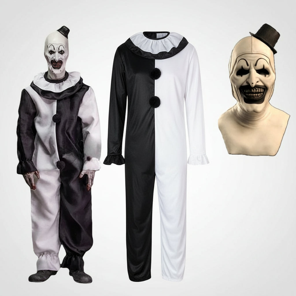 Halloween Costumes Clown Carnival Horror Theme - Image 4