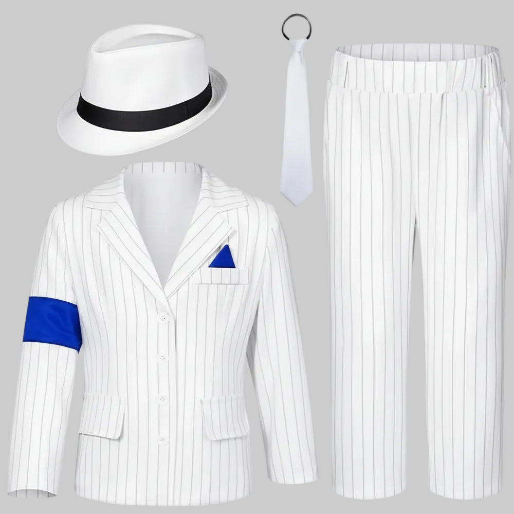 Halloween Costumes Halloween Cosplay Costume Striped Suit - Image 3
