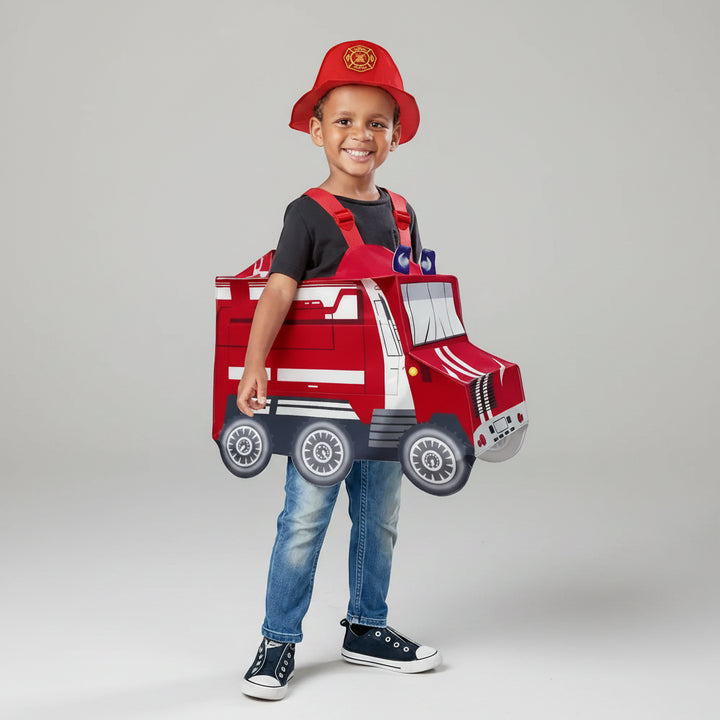 Halloween Costumes Halloween Theme Cosplay Firefighter Outfit - Image 2
