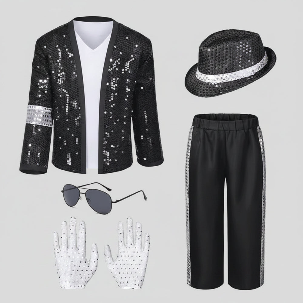 Halloween Costumes Halloween Theme Dance Outfit Sequin Jacket - Image 1