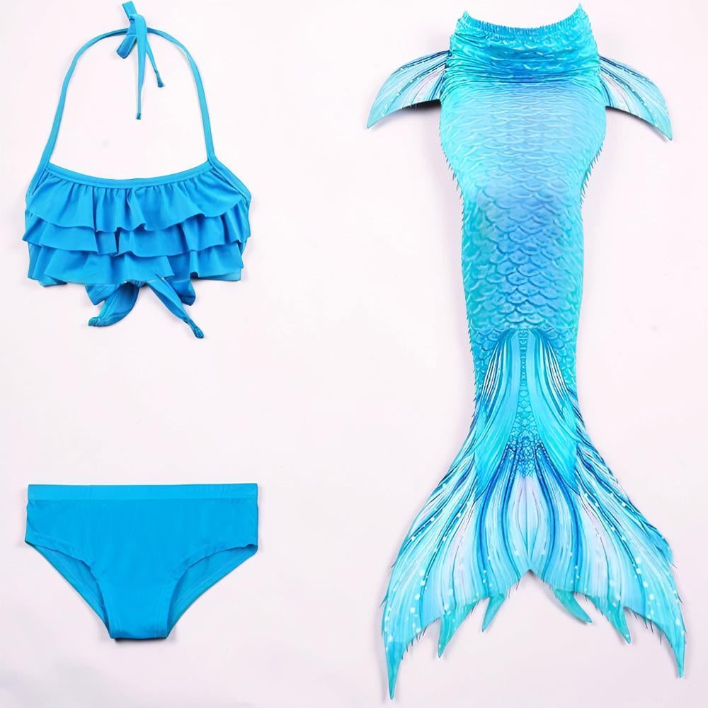 Halloween Costumes Mermaid Swimsuit Girls - Image 2